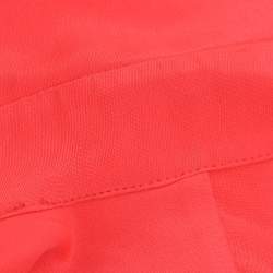 Pre Owned Roksanda Ilincic Orange Silk Dress S
