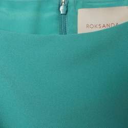 Pre Owned Roksanda Green Crepe Leticia Midi Dress M