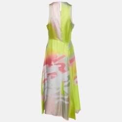 Pre Owned Roksanda Multicolor Silk Sleeveless Midi Dress M