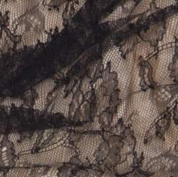 Roksanda Ilincic Black & Beige Lace & Silk Gather Detail Dress S