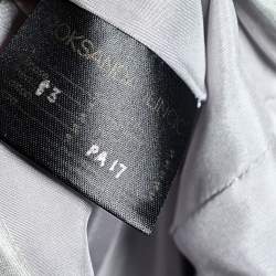 مملوكة مسبقًا فستان  روكساندا ألينسيك حرير رصاصي بديرابيه مقاس متوسط - ميديوم