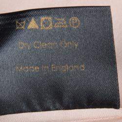 Pre Owned بلوزة روكساندا إلينسيك وردي فاتح وبرتقالي نيون M