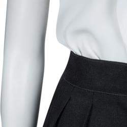 Pre Owned Roksanda Ilincic Dark Grey Wool Trousers M