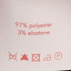 Pre Owned Roksanda Burgundy Cady Puff Cuff Sleeve Arlo Top M