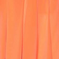 Roksanda  Orange Silk Satin Maxi Skirt M