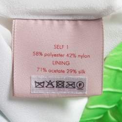 مملوكة مسبقًا Roksanda Multicolor Nylon Blend Pleated Maxi Skirt M