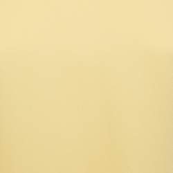 Roksanda Yellow Silk Full Sleeve Ruffle Detailed Blouse M