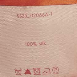 Pre Owned Roksanda Multicolor Satin Paneled Midi Dress M