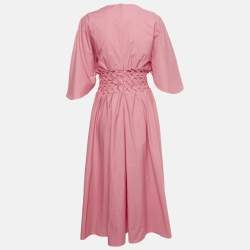 مملوكة مسبقًا فسـتان روكــسـاندا بـوبلـيـن وردي مـجـمعت مـقـاس مـتوسـط - ميــديــوم