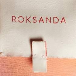 Roksanda Light Pink Bow Sleeve Detail Midi Dress M