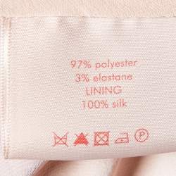 Roksanda Pink & Purple Striped Paneled Crepe Maxi Dress L
