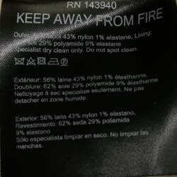 Pre Owned Roland Mouret Purple Crepe & Lace Deep Neck Dalmon Gown S