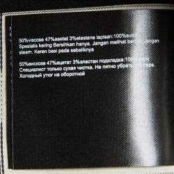 Pre Owned Roland Mouret Black Crepe Lace Inset Vasall Long Dress L