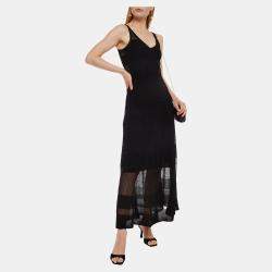 Pre Owned Roland Mouret Viscose Maxi Dress M