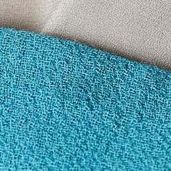 Pre Owned Roland Mouret Blue Wool Off-Shoulder Short Dress M