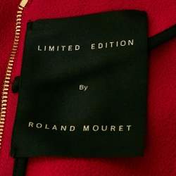 Roland Mouret Pink Wool Top M