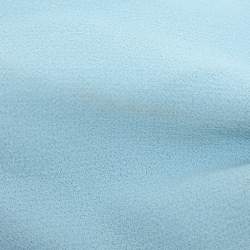 Roland Mouret Light Blue Wool Top and Pants Set M