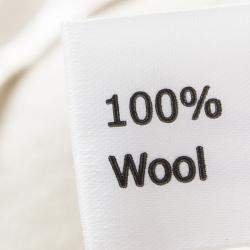 Pre Owned Roland Mouret Beige Wool Square Neck Detail Jacket L