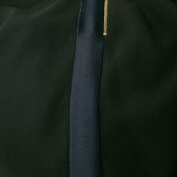 Pre Owned Roland Mouret Black Crepe Slit Detail Trousers XXL