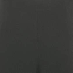 Pre Owned Roland Mouret Black Crepe Slit Detail Trousers XXL