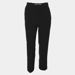 Roland Mouret Black Crepe Trousers S