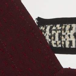 Pre Owned Roland Mouret Color Block Textured Crepe Shapur Mini Dress M