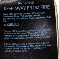 Pre Owned Roland Mouret Bicolor Berkeley Print Cloque Sleeveless Gown S