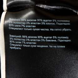 Pre Owned Roland Mouret Black Stretch Crepe & Lace Insert Sleeveless Jumpsuit L