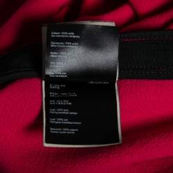 Pre Owned Roland Mouret Limited Edition Pink Wool Crepe Arreton Pencil Skirt M