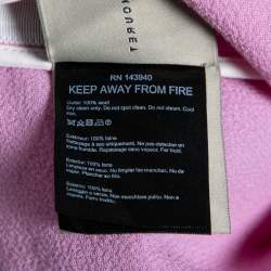 Pre Owned Roland Mouret Lilac Wool Crepe Pencil Skirt M