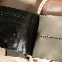 Pre Owned Roland Mouret Pearl Pink Laser Cut High Waist Kelston Shorts S