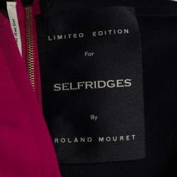 Pre Owned Limited Edition by Roland Mouret Pink Cady Dress L