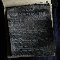 Pre Owned Roland Mouret Dark Blue Silk Cut Out Maxi Dress M