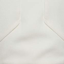 Pre Owned Roland Mouret White Crepe Mini Dress S