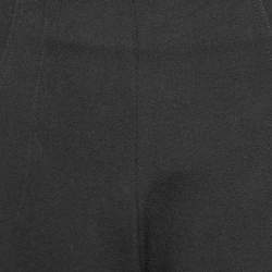 Pre Owned Roland Mouret Black Crepe Goswell Flare Pants L