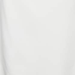 Pre Owned Roland Mouret White Crepe One Shoulder Amaral Dress M
