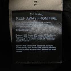 Pre Owned Roland Mouret Black Crepe Asymmetrical Long Dress L