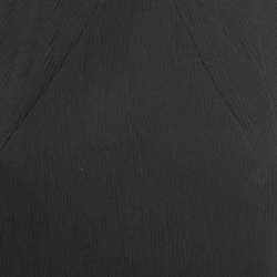 Pre Owned Roland Mouret Black Plisse Crepe Peplum Top M