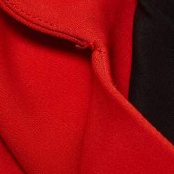 Limited Edition by Roland Mouret Bright Red Stretch Crepe Erskin Dress L