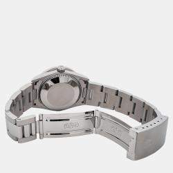 Rolex Custom Silver 2.1ct Diamonds Stainless Steel Datejust  Automatic Women's Wristwatch 31mm
