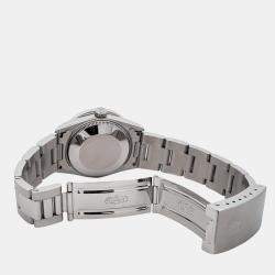 Rolex Custom Navy Blue  2.1ct Diamonds Stainless Steel Datejust  Automatic Women's Wristwatch 31mm