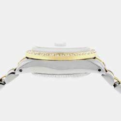 Rolex Custom Neon Pink  18K Yellow Gold Stainless Steel Datejust  Automatic Women's Wristwatch 26mm