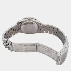 Rolex Custom White 2.25ct Diamonds Stainless Steel Datejust  Automatic Women's Wristwatch 31mm