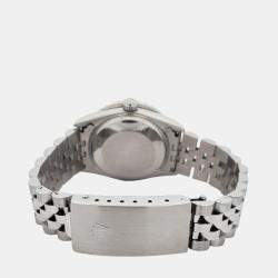 Rolex Custom White 2.25ct Diamonds Stainless Steel Datejust  Automatic Women's Wristwatch 31mm