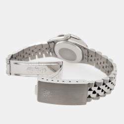 Rolex Custom 2.95ct Diamond Stainless Steel Datejust Automatic Women's Wristwatch 31 mm
