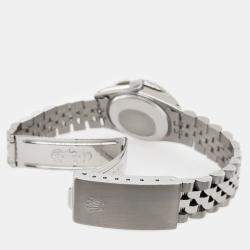 Rolex Custom Chocolate 2.95ct Diamond Stainless Steel Datejust Automatic Women's Wristwatch 31 mm