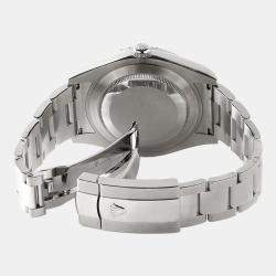Rolex Customised White MOP 4.65CT Diamond Stainless Steel Datejust II 116300 Automatic Men's Wristwatch 41mm