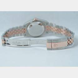 Pre Owned Rolex Datejust 126231 Automatic Black 18K Rose Gold Stainless Steel Women’s Wristwatch 36 mm