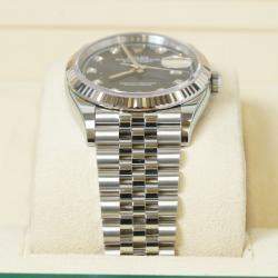 Pre Owned Rolex Datejust 126234-0037 Automatic Blue Diamond Stainless Steel Women’s Wristwatch 36 mm