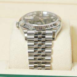 Pre Owned Rolex Datejust 126234-0037 Automatic Blue Diamond Stainless Steel Women’s Wristwatch 36 mm